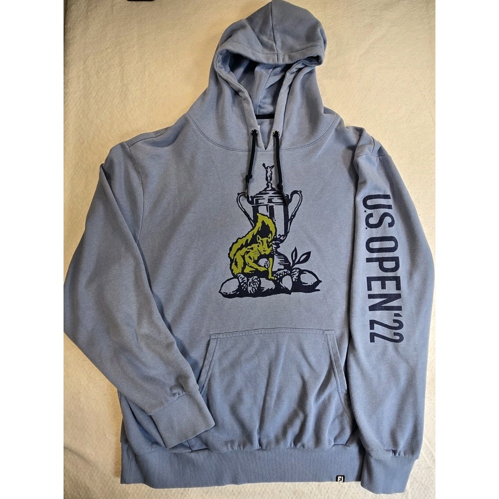 FootJoy 2022 US OPEN FJ Hoodie Hooded Sweatshirt Men's Size 2XL
